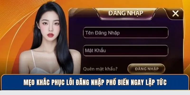 Mẹo khắc phục lỗi đăng nhập phổ biến ngay lập tức